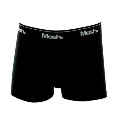 Imagem de Cueca boxer mash 190.03 infantil, Preto, G