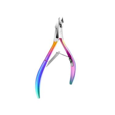Imagem de Alicate de Cutículas Profissional- Aço Inox- 5tars- Rainbow-14 (Afiado