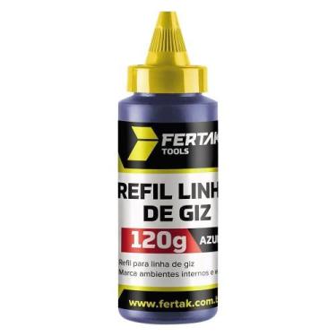 Imagem de Refil Linha de Giz 120g Azul - Fertak