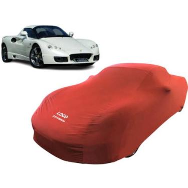 Imagem de Capa Automotiva Lobini H1 Proteção Carro Esportivo - Mz, Vermelha