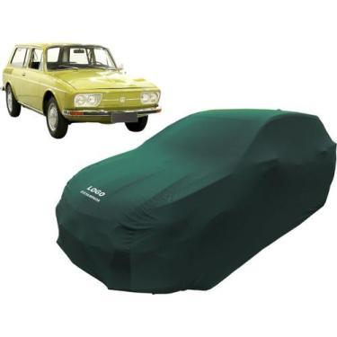 Imagem de Capa De Tecido Para Carro Volkswagen Variant - Mz, Verde