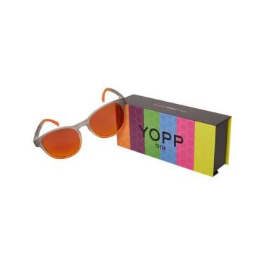 Imagem de Óculos de Sol Yopp Polarizado Uv400 Gray Tu-ton Laranja