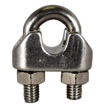 Imagem de Clip Inox Para Cabo De Aço de 4mm - FNI