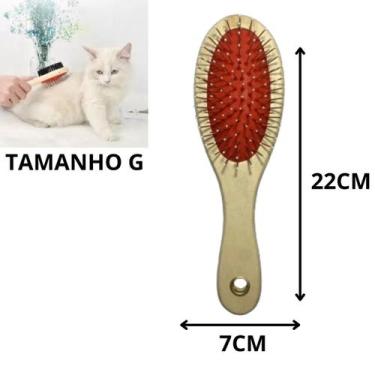 Imagem de Escova rasqueadeiras para cachorros e gatos - JOCA PET,  ESCOVA GRANDE