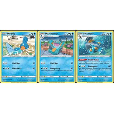 Imagem de Swampert 064/264 - Fusion Strike - Rare - Pokemon Evolution 3 Card Lot - Stage 2