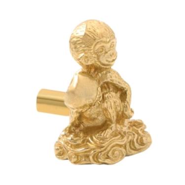 Imagem de Ｂｅｓｇａ Puxador de gaveta de latão para móveis, maçaneta de porta de guarda-roupa, puxador para casa de fazenda, quarto, banheiro, cozinha, armário, Ouro