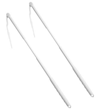 Imagem de Yeebeny 2 peças de alças de substituição compatíveis com refil Swiffer Duster, alças Swiffer de 9,5 m apenas, alça de mastro estendida, alça de comprimento ajustável, remoção, alças de refis de