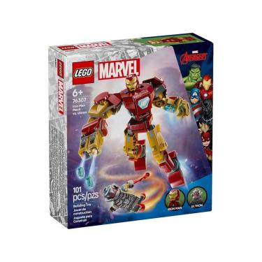 Imagem de Lego Marvel Robô Do Homem De Ferro Vs Ultron 101 Peças - 76307