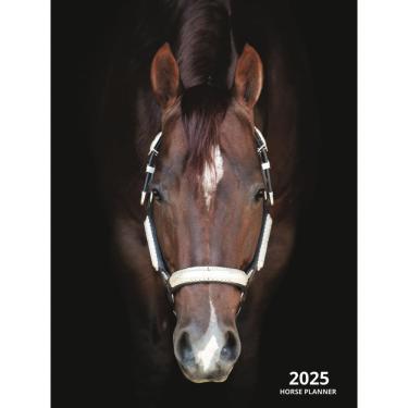 Imagem de Planner publicou de forma independente 2025 Horse Jan-Dez Monthly G