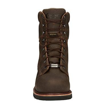 Imagem de Chippewa Bota de trabalho masculina Bolville Fossil Nano Composite Toe Marrom, Marrom, 13 Wide