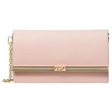 Imagem de Michael Kors Bolsa clutch grande Mona, Ferragens douradas/rosa suave, One Size