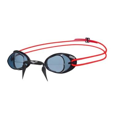 Imagem de Arena Oculos Swedix Lente Fume, Preto/ Vermelho