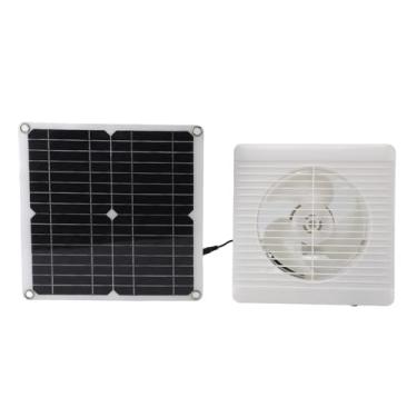 Imagem de Ventilador de Exaustão Solar, Ventilador Solar de 12V DC para Exterior