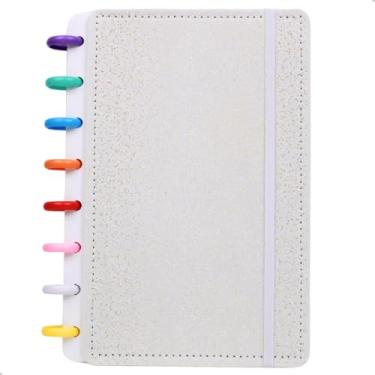 Imagem de Caderno Inteligente Glitter A5 80 Folha Adicona Remove Folha Branco