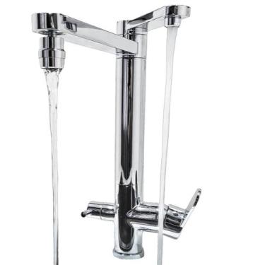 Imagem de Torneira Cozinha Filtro Bancada Monocomando Gourmet Giratória - Zawate