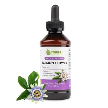 Imagem de Extrato de flor de maracujá Max Strength 120mL - Maxx Herb