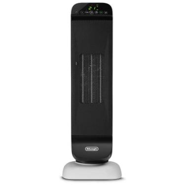 Imagem de Aquecedor Torre Digital DeLonghi 1500w Cerâmico feito com materiais e embalagens reciclados, controle remoto, ECO, oscilação