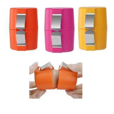 Imagem de 3 unidades de ferramenta de corte de ovo descascador de ovos Cracker de ovo ferramenta para rachar ovos, cortador de ovos, abridor de ferramenta de descascador, ovos cozidos, utensílios de cozinha, O+