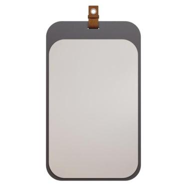 Imagem de Espelheira Para Banheiro Monet 48 Cm Mdf Titanium - MGM