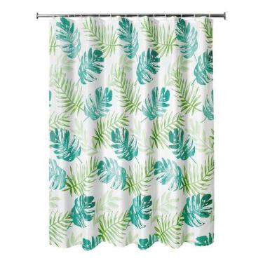 Imagem de Cortina De Banho Tropicalia 180x180 Cm - Just Home Collection
