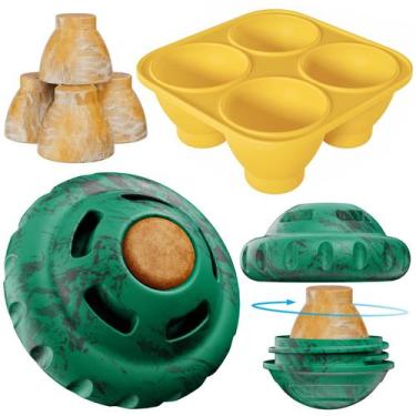 Imagem de Brinquedo para cães Luckdoor Frozen Treat Enrichment Slow Food Trainin