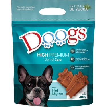 Imagem de Petisco Doogs High Premium para Cães Adultos Sabor Filé Mignon - 400g