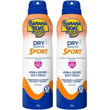 Imagem de Kit com 2 Protetor Solar Banana Boat Dry Balance Sport Protection Fps 