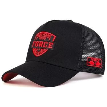Imagem de Boné de Beisebol Unissex Respirável - Chapéu Snapback para Esportes ao