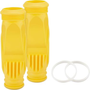 Imagem de Pacote com 2 unidades de limpador de piscina W69698 Diafragma de substituição resistente para Zodiac Baracuda G3 G4, Alpha 2 3 e Zoom Pá de limpeza com anel de retenção W81600