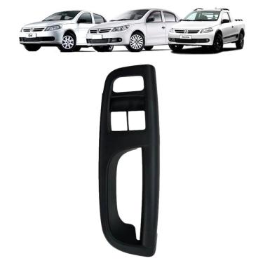 Imagem de Puxador Interno Porta Dianteira Gol Voyage G5 G6 Preto
