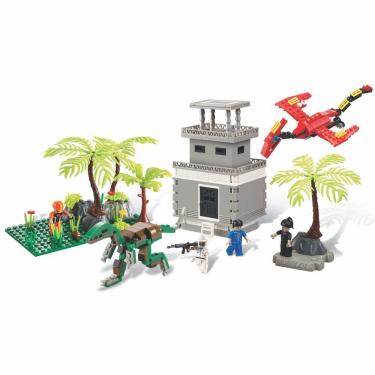 Imagem de Blocos De Encaixe Dino Peças Multicolorido 6432 Xalingo