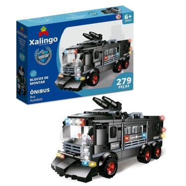 Imagem de Blocos De Montar Operações Especiais ônibus 279 Peças Blocos De Montar Operações Especiais
