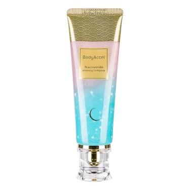 Imagem de BodyAccel Creme Dental Clareador com Niacinamida, Clareamento Intensivo com Niacinamida e Cuidado Natural Suave, Remoção Profunda de Manchas, Sabor Pêssego, Melhora a Saúde Gengival e Refresca o Hálito (1)