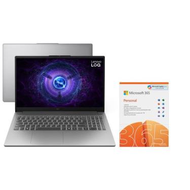 Imagem de Notebook Lenovo LOQ 83ME0007BR Intel Core i5 - 16GB RAM 512GB SSD + Mi