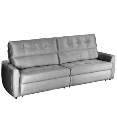 Imagem de Sofá Estofado Gralha Azul 9204 Noruega 3 Lugares 108x286x103cm