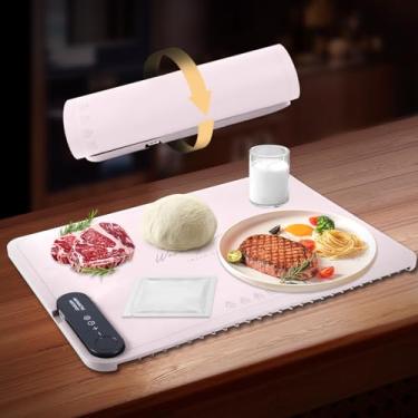 Imagem de ANTARCTIC HOTSPOT Tapete Aquecedor Revolucionário De Superfície Completa E Dobrável Para Uso Diário Em Buffets Festas, Bandeja Descongelamento Elétrica Portátil Silicone, Placa Aquecimento Mantém Aq