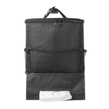 Imagem de Bolsa de armazenamento de encosto de banco de carro com termica