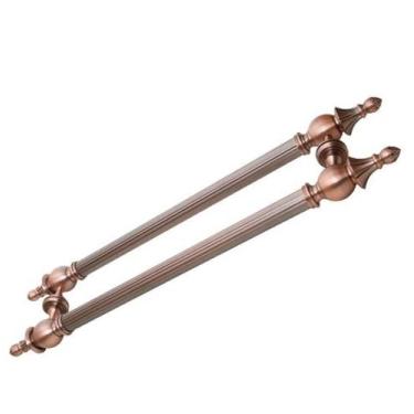 Imagem de Puxador para Porta 600mm em Aluminio cor Cobre Envelhecido DF919 IL - 
