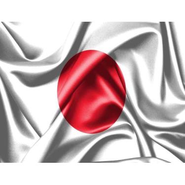 Imagem de Bandeira do Japão 80cmx140cm Tecido Oxford 100% Poliéster - PRESENTE-B