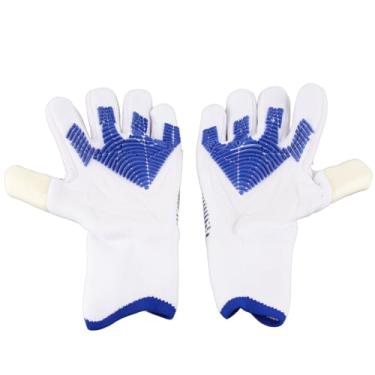 Imagem de Luvas De Goleiro De Futebol Luva De Goleiro De Futebol Profissional com Forte Palma Aperto Dedo Proteção Antiderrapante Látex Nylon Respirável Design para Homens Mulheres Par de 2 (7)