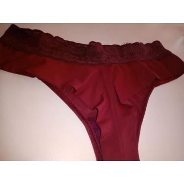 Imagem de Calcinha fio dental duplo cós de elástico - J&D moda íntima 