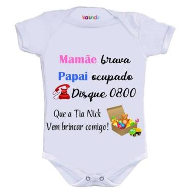 Imagem de Body Divertido - Titia Vem Brincar Comigo - KALUNDU KIDS, GG