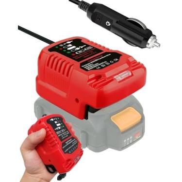 Imagem de MAKBOS Carregador De Carro Para Substituição Bateria Worx 20V, Mini Rápido Portátil, Estação Ferramentas Elétricas Dirll Wa3578, Wa3520, Adaptador Faça Você Mesmo Com Plugue Acendedor Cigarros