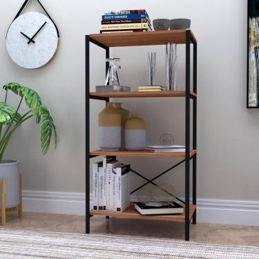 Imagem de Armario Multiuso Industrial Mineta Com 4 Prateleiras Preto