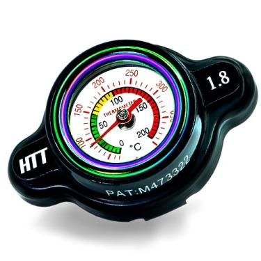 Imagem de WhaleFlame Mantenha o monitor da tampa do radiador da motocicleta/quadriciclo fresco e seguro para evitar vazamentos, compatível com a maioria dos modelos B*TA, HUS*B*Rg, K*M, H*sqv*rna, S*lk*rk e a