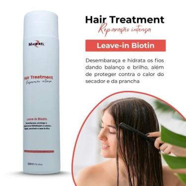 Imagem de Leave-in Biotin Hair Treatment Anti-térmico Mairibel 300ml
