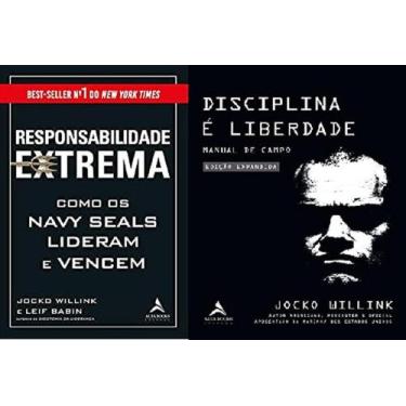 Imagem de KIT 2 LIVROS JOCKO WILLINK Disciplina É Liberdade + Responsabilidade e