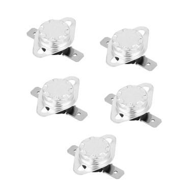 Imagem de 5 PCS Termostato interruptor KSD301 Termostato 250V 15A Interruptor de controle de temperatura fechada normal (50 ℃)