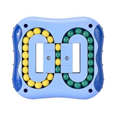 Imagem de Cubo Mágico Giratório De Feijões, Brinquedo Anti-Stress Com Contas Gir