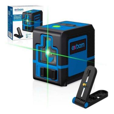 Imagem de Nível A Laser Exbom 3d 360º Autonivelante 2 Linhas E Feixe Potente